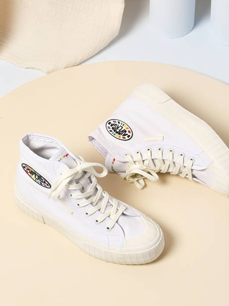 Sneakers 2696 Stripe Superga Blanc accessoires S2115UW
