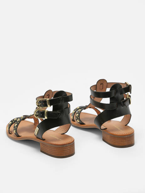 Sandales Heposs En Cuir Les tropeziennes Noir accessoires HEPOSS vue secondaire 3