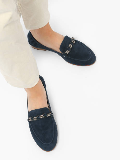 Mocassins Zanga En Cuir Mam'zelle Bleu accessoires CSIRK28 vue secondaire 2