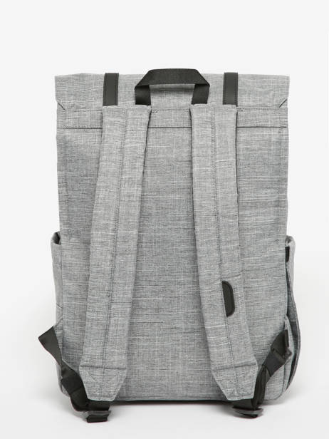 Sac à Dos 1 Compartiment Herschel Gris classics 11404 vue secondaire 3